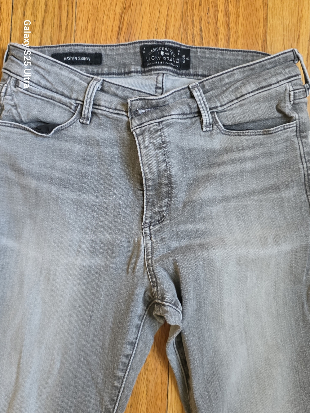 Lucky Brand Hayden Skinny Jeans - Light Gray Wash